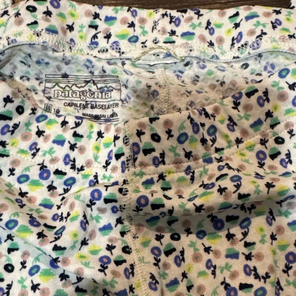 Patagonia Capilene Baselayer with Multicolor Design